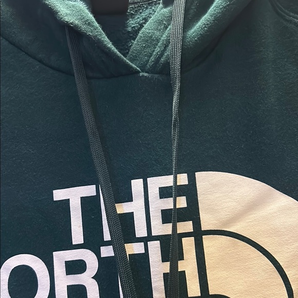 The North Face Green Sweater with Logo and Ribbed Cuffs - Picture 4 of 5